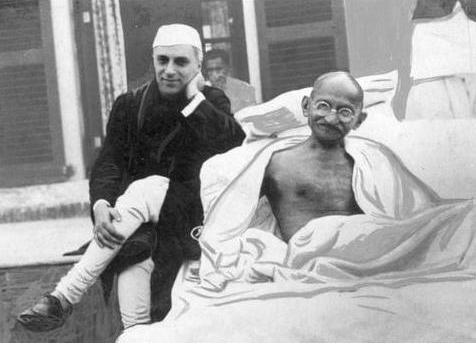 نهرو و گاندی