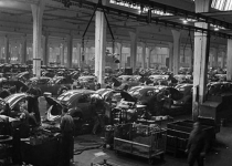 کارخانه فولکس واگن در قدیم/عکس