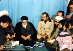 دیدار دانشجویان با امام خمینی