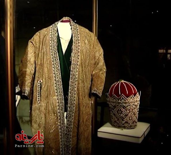 عکس/کلاه عباس میرزا در موزه خزانه ملی ایران
