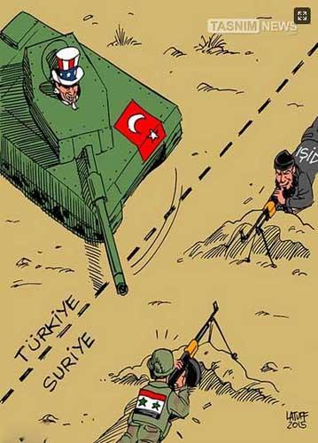 نقش دوگانه ترکیه در مقابل سوریه