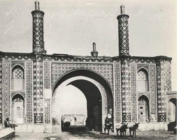 عکس/ دروازه حرم حضرت عبدالعظیم، سال 1300