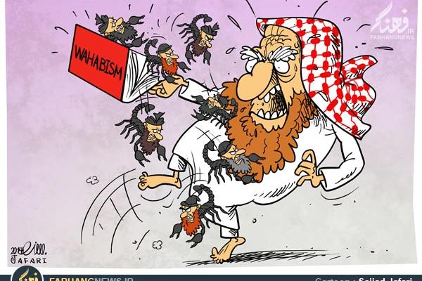 کاریکاتور / جنگ زرگری داعش با مفتی‌های سعودی
