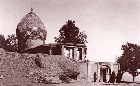 عکس/ امامزاده صالح یک قرن پیش