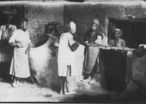 عکس/نانوایی در دوره قاجار