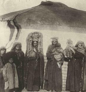 عکس/عروس ترکمن دوره قاجاریه