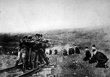 عکس/ اعدام سربازان در جنگ جهانی