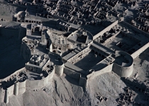 عکس هوایی از ارگ بم سال 1355