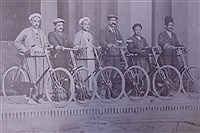 عکس/دوچرخه سواران دوره قاجار