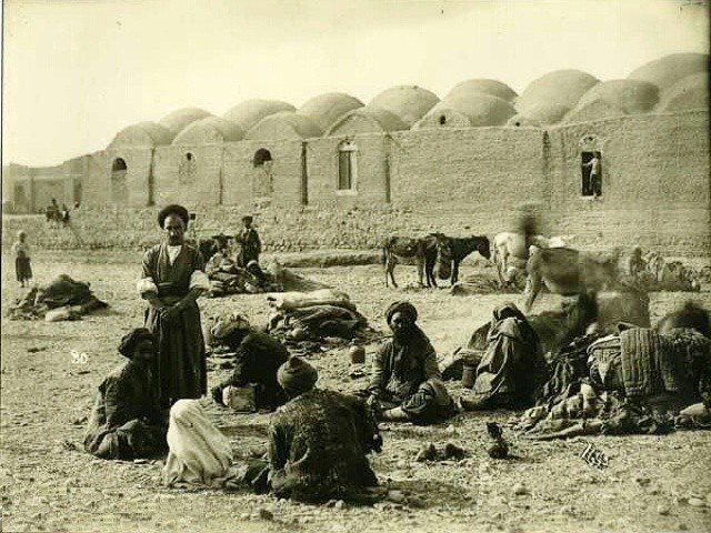 عکس/کاروانسرایی در دوره قاجار