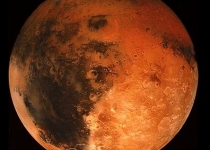 تصاویر/نقاشی عجیب اولین تصویر مریخ