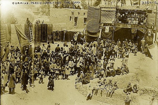 عکسی قدیمی از بازار ارومیه