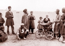 بستنی فروشی در دوران قاجار/عکس
