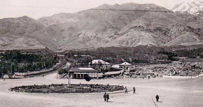 عکس قدیمی از میدان تجریش