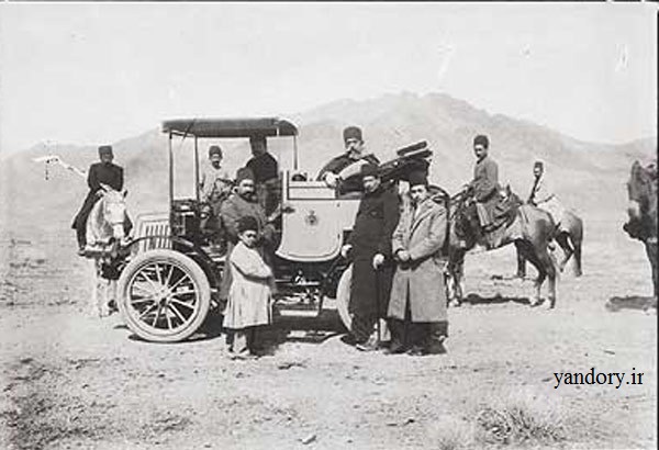 نخستین اتومبیل وارد شده به ایران/عکس