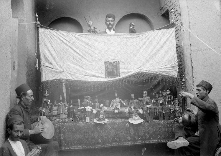 تصاویر/نمایش عروسکی در عصر قاجار