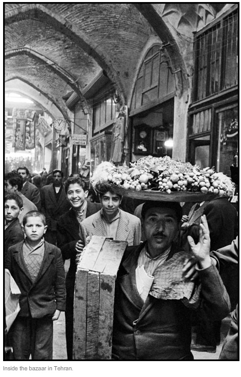 عکس قدیمی از بازار تهران
