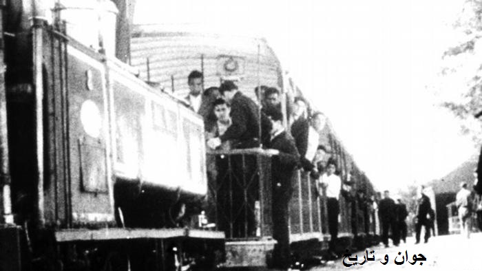 عکسی بسیار قدیمی از راه آهن ایران