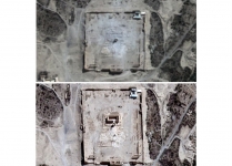 معبد پالمیرا قبل و بعد از تخریب/عکس