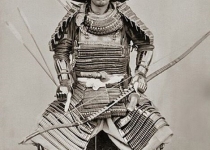 عکس قدیمی از یک سامورایی