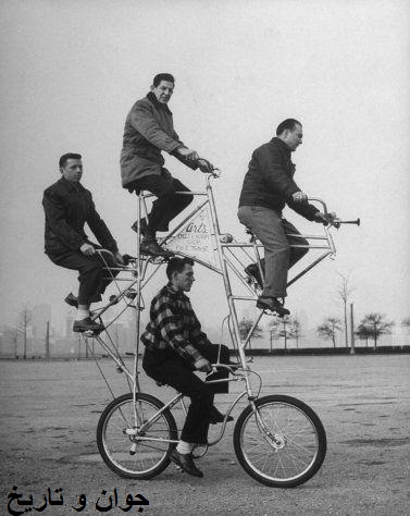 دوچرخه چهار نفره/عکس