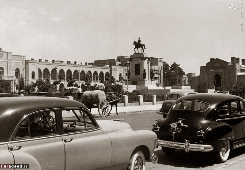 عکس‌/ میدان توپخانه ۶۶ سال قبل