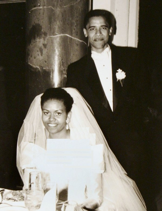 مراسم عروسی باراک اوباما/عکس