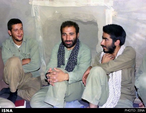 سه فرمانده شهید در یک قاب+ عکس