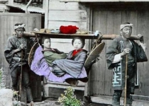 تاکسی 140 سال پیش ژاپنی +عکس