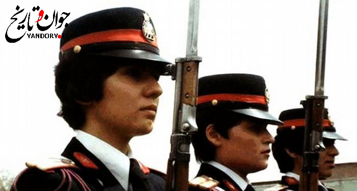 دختران دانشجوی دانشکده افسری پیش از انقلاب