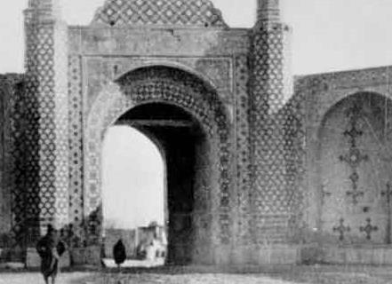 تصویری دیده نشده از دروازه شمیران بیش از یک قرن پیش