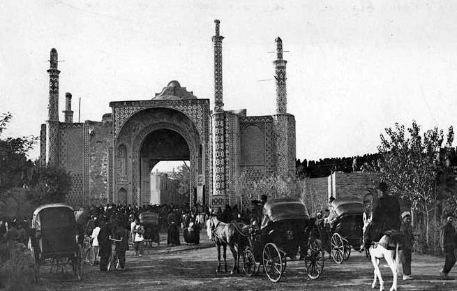 تهران و دروازه های آن در قدیم + عکس