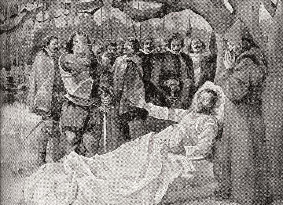 مرگ "ارناندو د سوتو" اکتشافگر اسپانیایی
