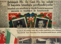 خبر سفر رضاخان به ترکیه در روزنامه جمهوریت /عکس