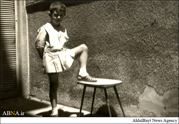 بشار اسد در دوران کودکی/عکس