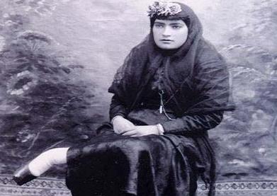 عکس/اولین زن روزنامه نگار ایرانی