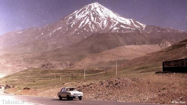 عکس/ نمایی جالب از کوه دماوند