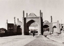 عکس/دروازه تهران قزوین سال1305