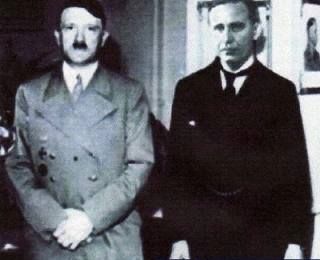 هیتلر و پدربزرگ جرج بوش /عکس