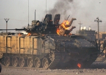 عکس/سوختن سرباز انگلیسی در آتش حاکمان خود