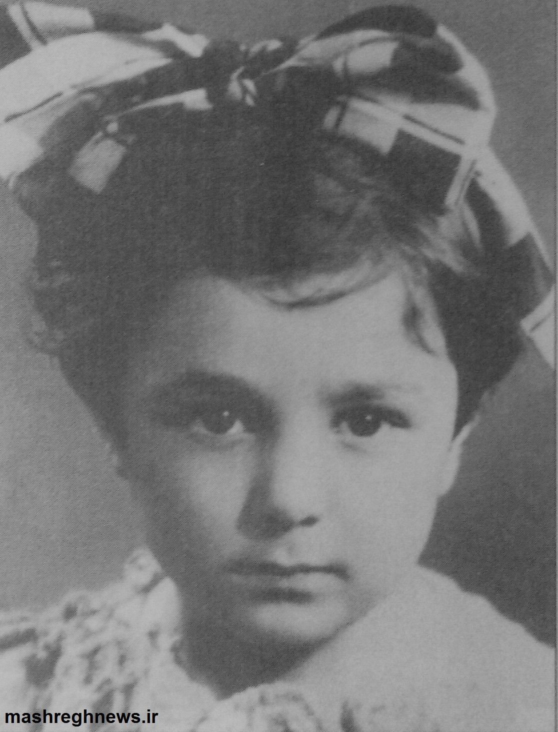 عکس/فرح پهلوی در دوران کودکی