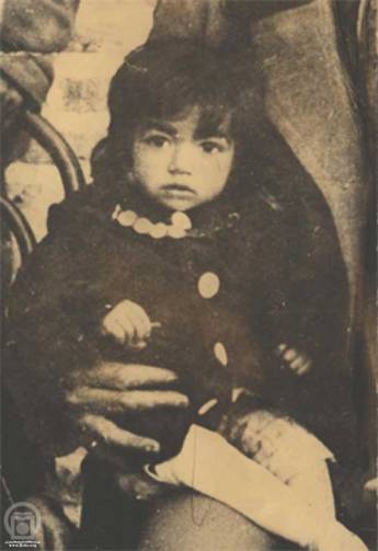 عکس/ اشرف پهلوی در دوران کودکی