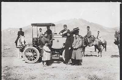 عکس/اولین اتومبیلی که وارد ایران شد