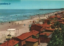 تصویر قدیمی از ساحل بندر انزلی ( پهلوی )