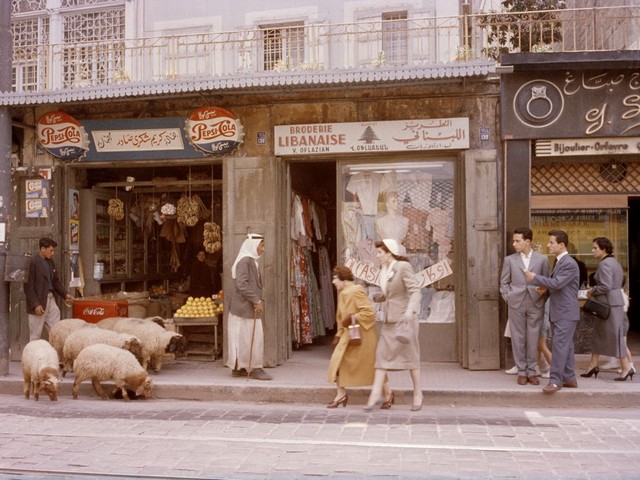 عکس/شهر بیروت 55 سال پیش