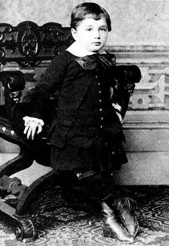 عکس/کودکی آلبرت انیشتین