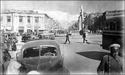 عکس/میدان فردوسی تهران اواخر 1940