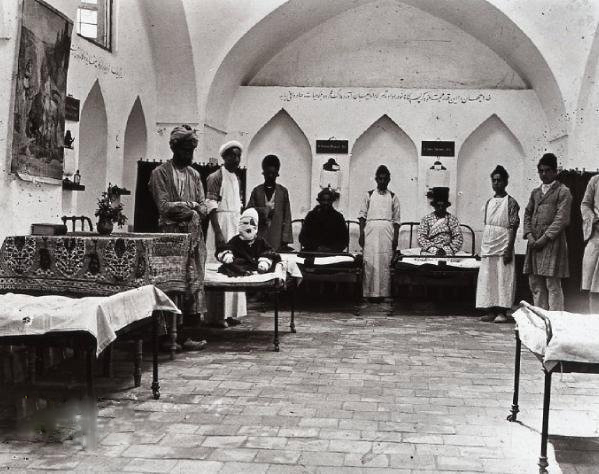 عکس/بیمارستان در زمان قاجار