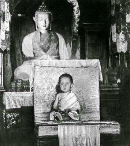دالایی لاما در دو سالگی/عکس