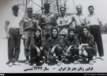 نخستین بانوی چترباز ایرانی+تصاویر